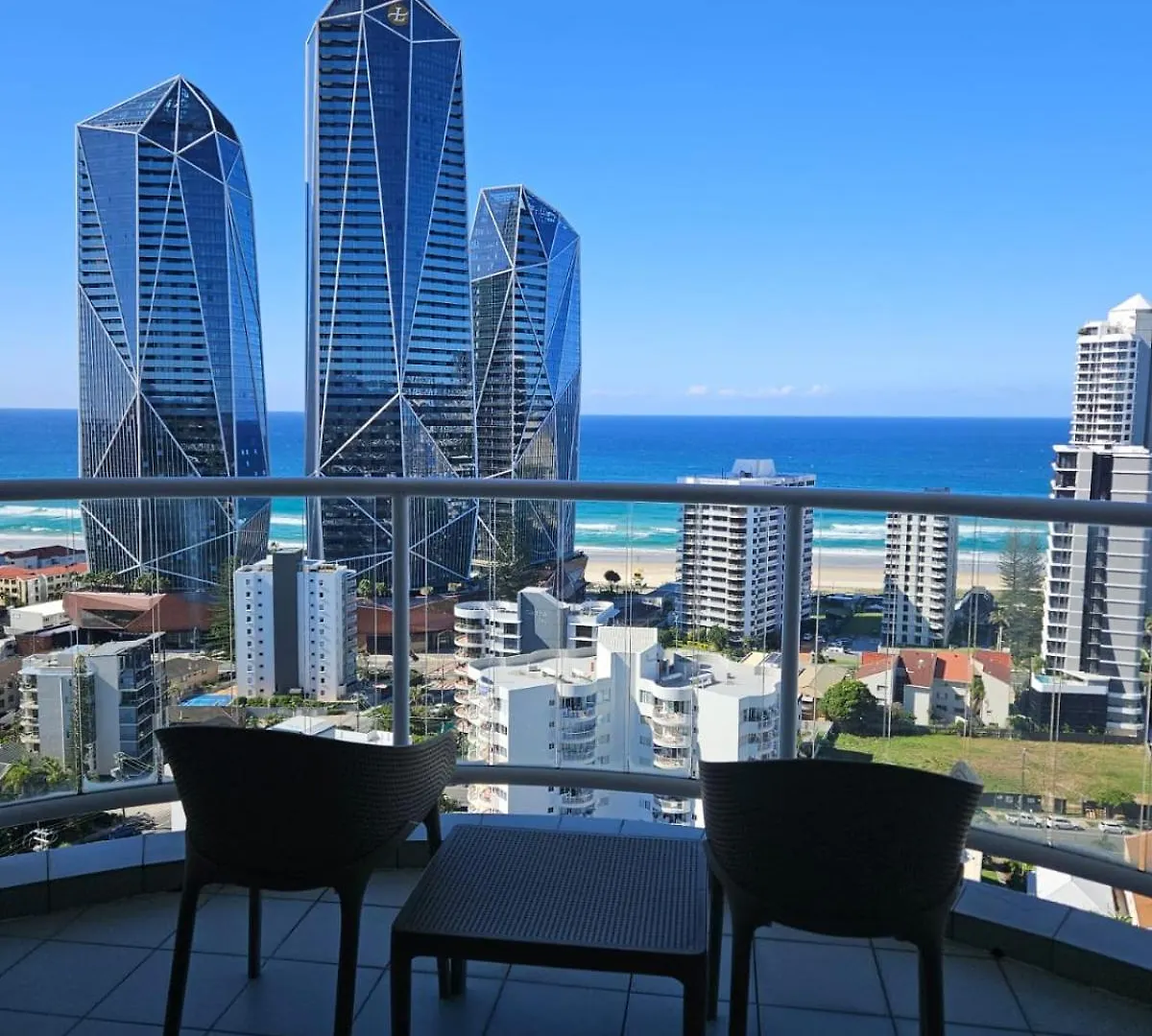 酒店 Ocean View Studio Apartment Surfers Paradise - Free Parking 黄金海岸